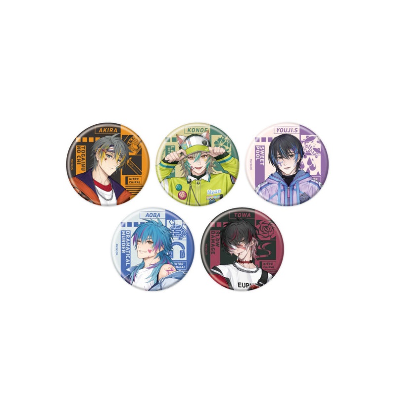 NITRO CHiRAL A3 Can Badge 01 Original Illustration
