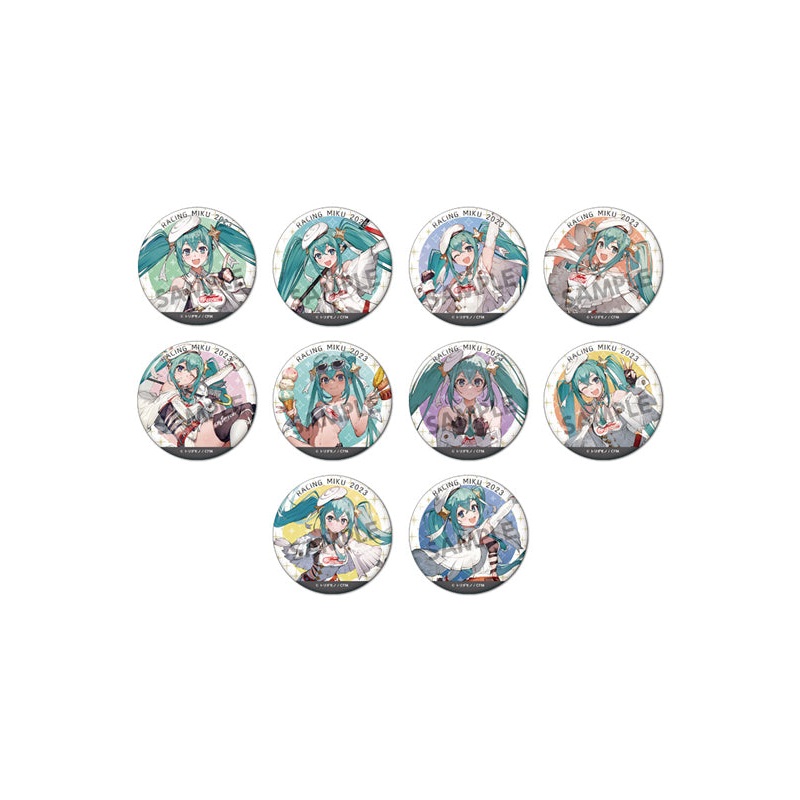 Racing Miku 2023 Hobby Stock Trading Can Badge (1 Random)