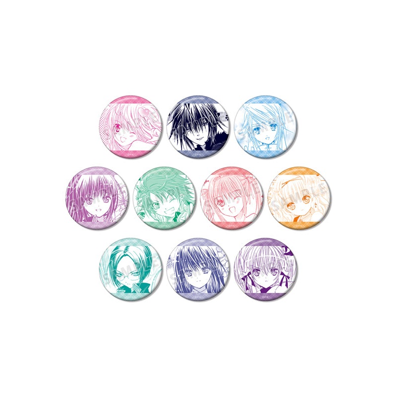 Shugo Chara! amabianca Trading Original Frame Can Badge Vol. 2