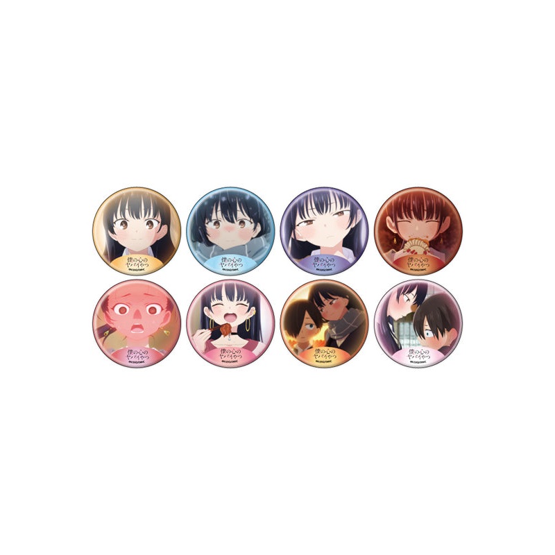 The Dangers in My Heart A3 Can Badge 03 Scenes Illustration