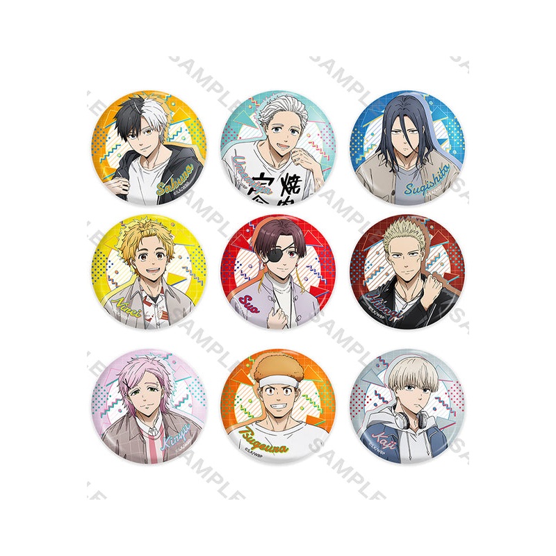 Wind Breaker Yomiuri-TV Enterprise Trading Can Badge Casual Outfit Copyright
