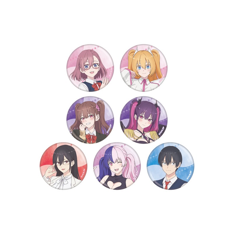 2.5 Dimensional Seduction Movic Chara Badge Collection
