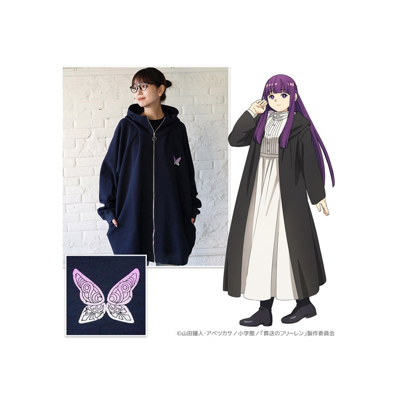 Frieren: Beyond Journey's End ACROSS Big Silhouette Hoodie Fern