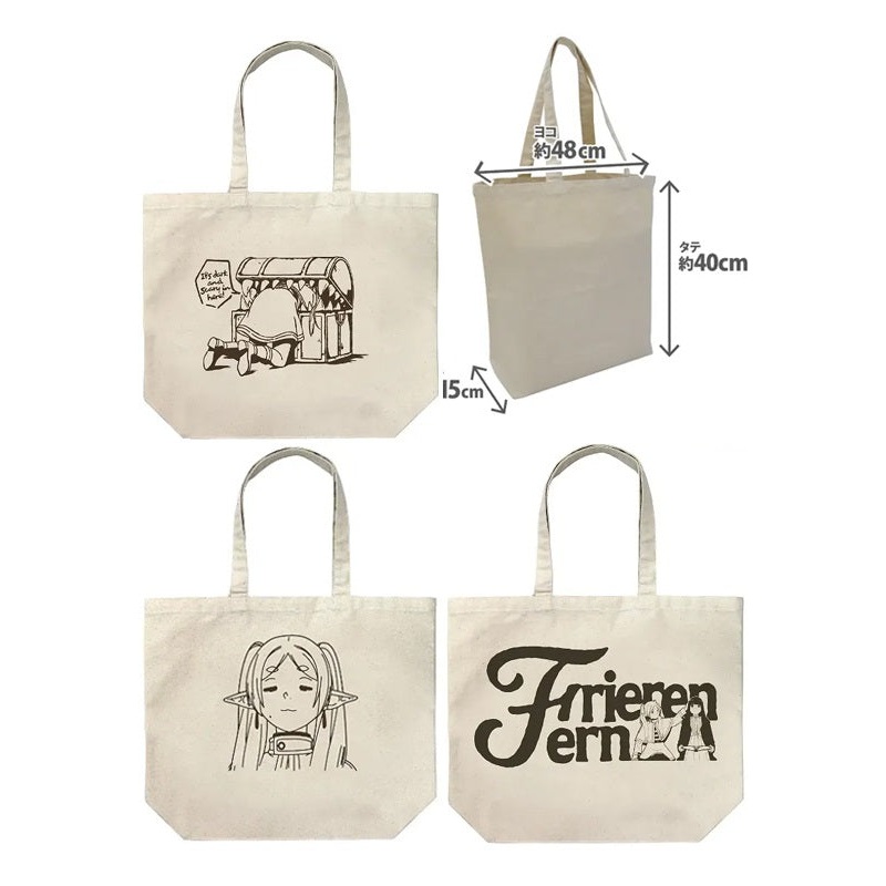 Frieren: Beyond Journey's End Large Tote Bag Natural