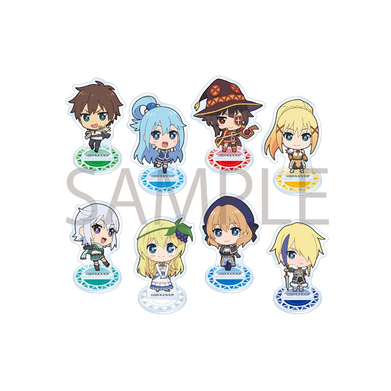 Kono Subarashii Sekai ni Shukufuku wo! 3 KADOKAWA Trading Mini Chara Acrylic Stand Figure