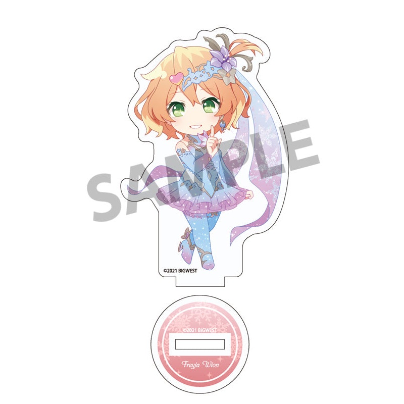 Macross Delta Movie: Absolute Live!!!!!! Hobby Stock Pikuriru! Acrylic Figure Vol.2 Freyja Wion Kuchibiru No Tosho Costume Ver.