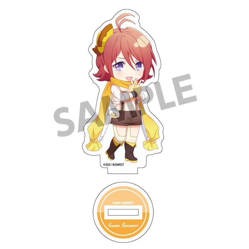Macross Delta Movie: Absolute Live!!!!!! Hobby Stock Pikuriru! Acrylic Figure Vol.2 Kaname Buccaneer Walkure Wa Akiramenai Costume Ver.