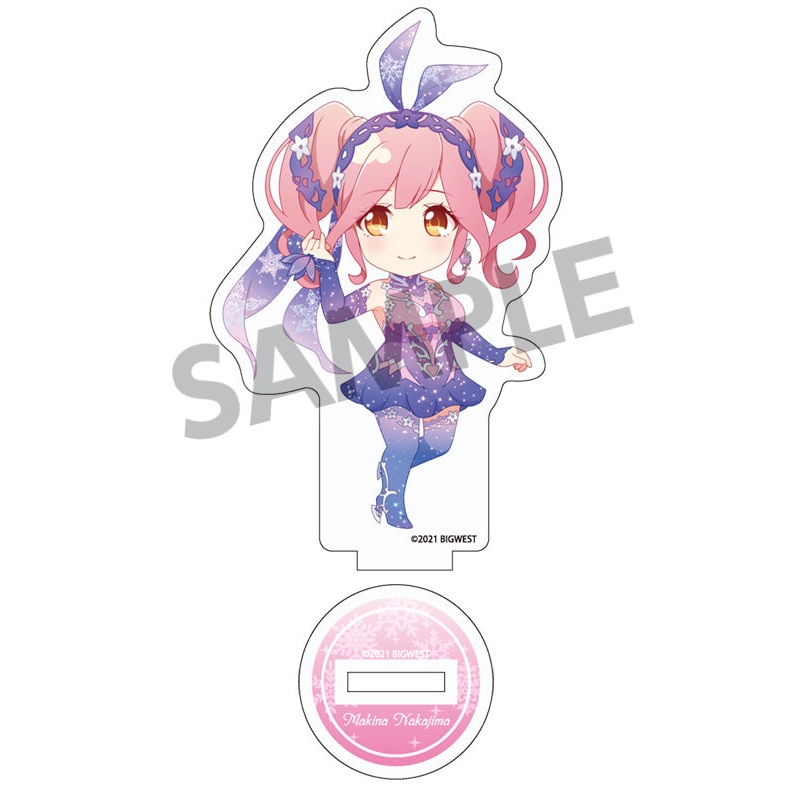 Macross Delta Movie: Absolute Live!!!!!! Hobby Stock Pikuriru! Acrylic Figure Vol.2 Makina Nakajima Kuchibiru No Tosho Costume Ver.