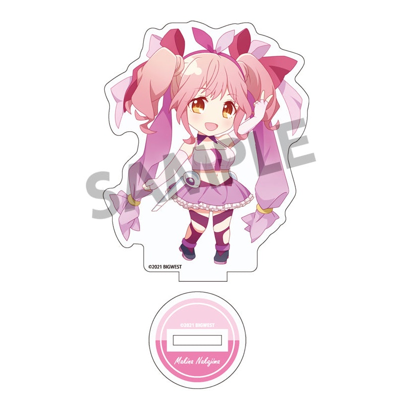 Macross Delta Movie: Absolute Live!!!!!! Hobby Stock Pikuriru! Acrylic Figure Vol.2 Makina Nakajima Walkure Wa Akiramenai Costume Ver.