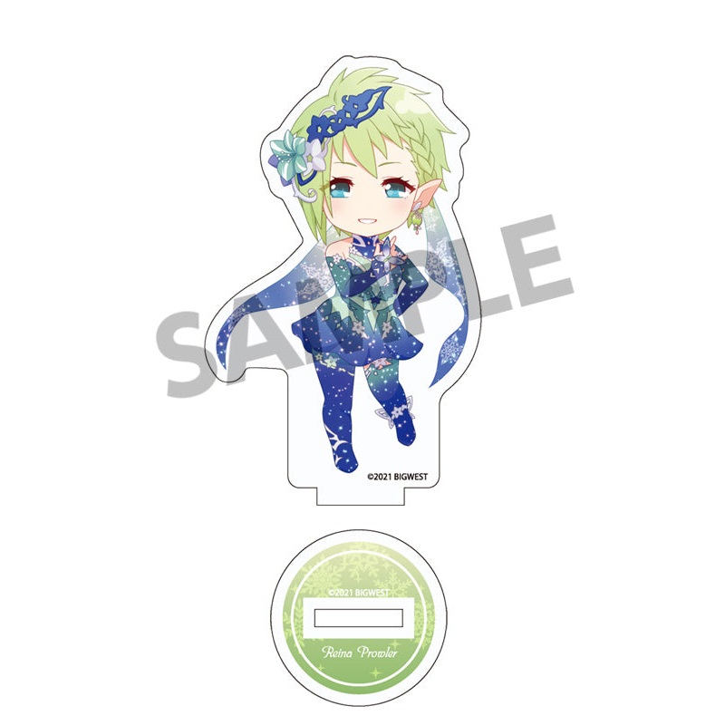 Macross Delta Movie: Absolute Live!!!!!! Hobby Stock Pikuriru! Acrylic Figure Vol.2 Reina Prowler Kuchibiru No Tosho Costume Ver.