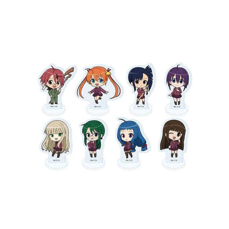 Negima! Magister Negi Magi A3 Acrylic Petit Stand 01 Mini Character Illustration