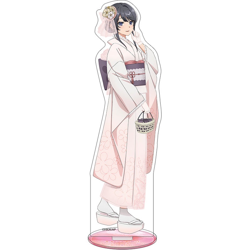 Rascal Doesn't Dream of a School Bag Girl Movic Acrylic Stand Sakurajima Mai Odekake Spring