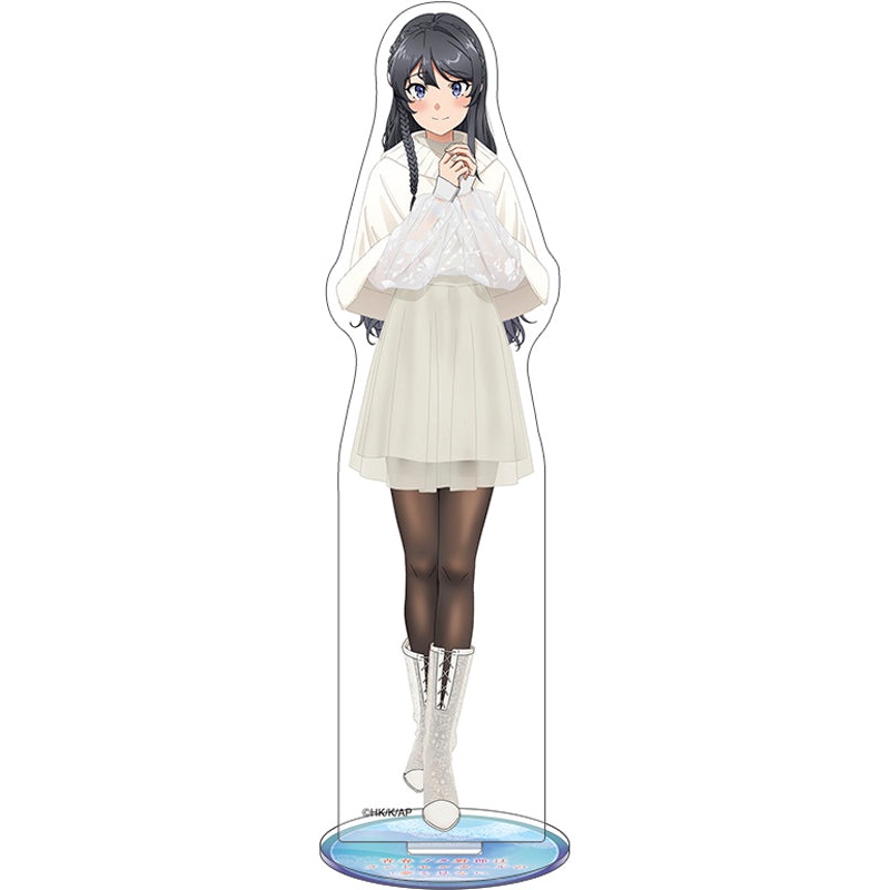 Rascal Doesn't Dream of a School Bag Girl Movic Acrylic Stand Sakurajima Mai Odekake Winter