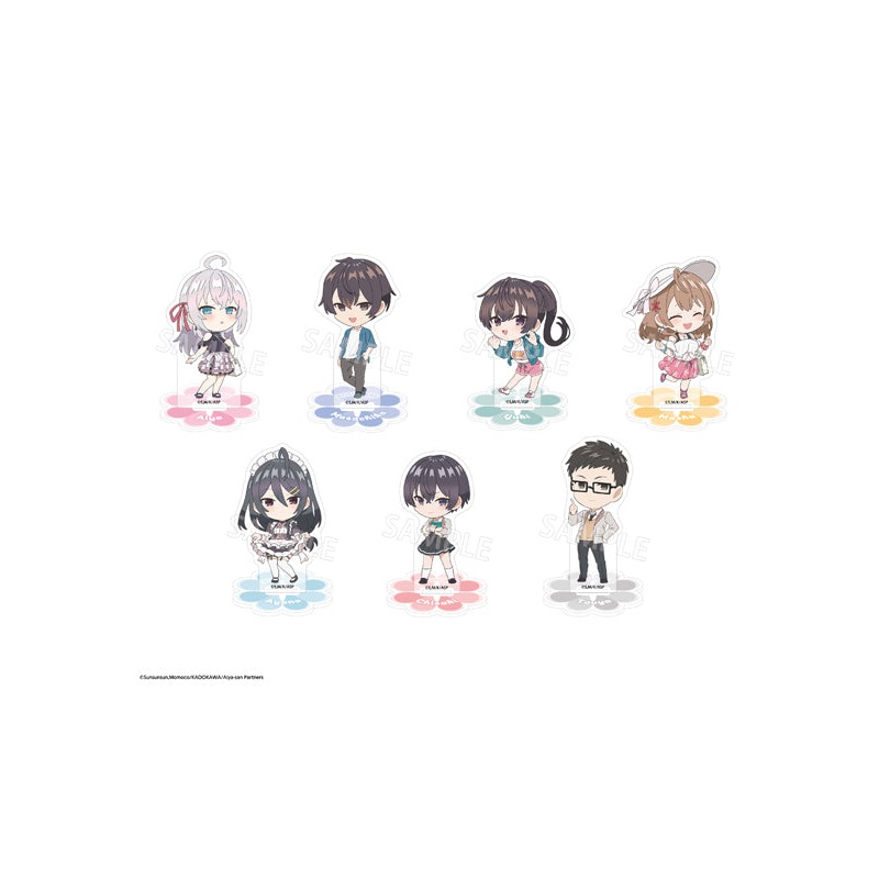 Alya Sometimes Hides Her Feelings in Russian KADOKAWA Trading Mini Chara Acrylic Stand Figure