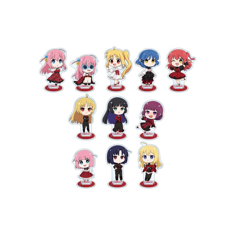Bocchi the Rock! armabianca Trading Chibi Chara Red Dress Ver. Acrylic Stand