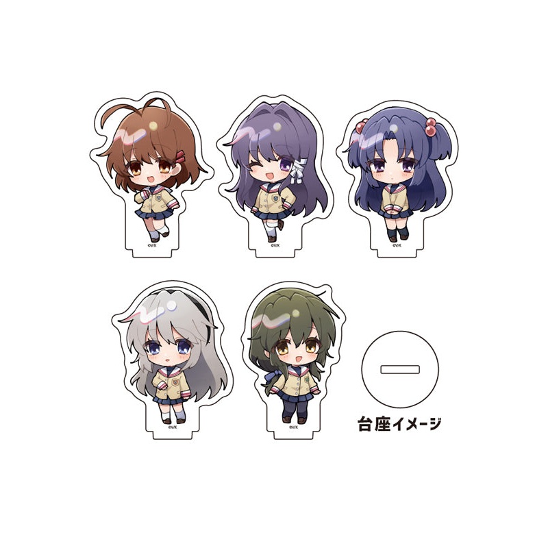 CLANNAD Acrylic Petit Stand A3 01 Mini Character Illustration