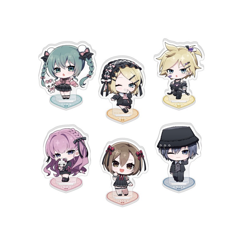 Hatsune Miku Caravan Don Quijote Fair 2024 Trading Mini Chara Acrylic Stand Kawaii Fashion