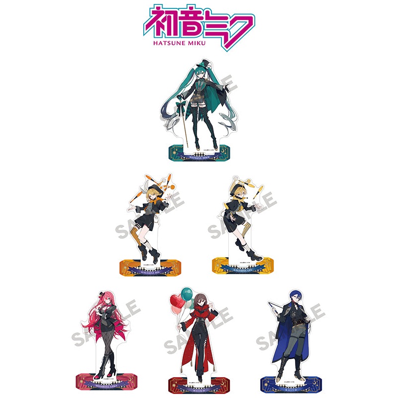 Hatsune Miku Crux Acrylic Stand Black Circus