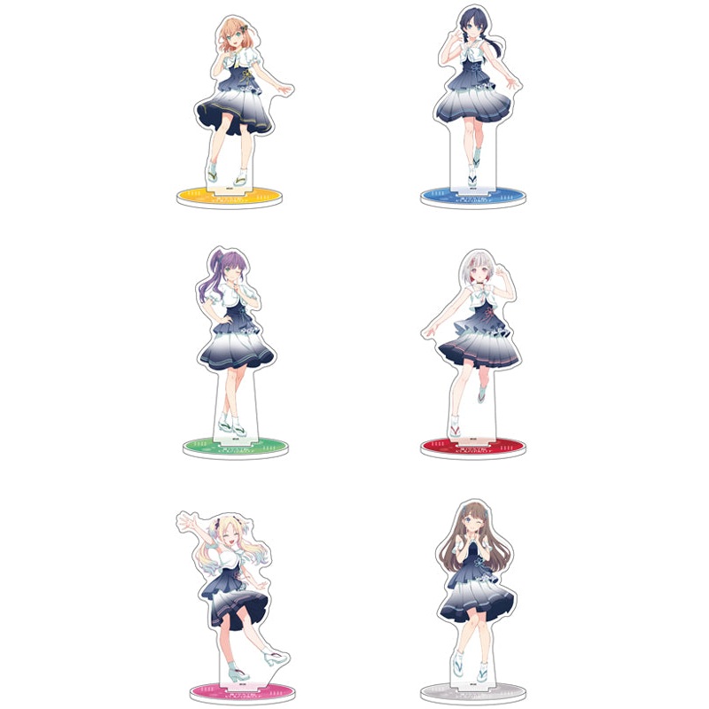 Love Live! Hasu no Sora Jogakuin School Idol Club A3 Acrylic Stand (Official Illustration)