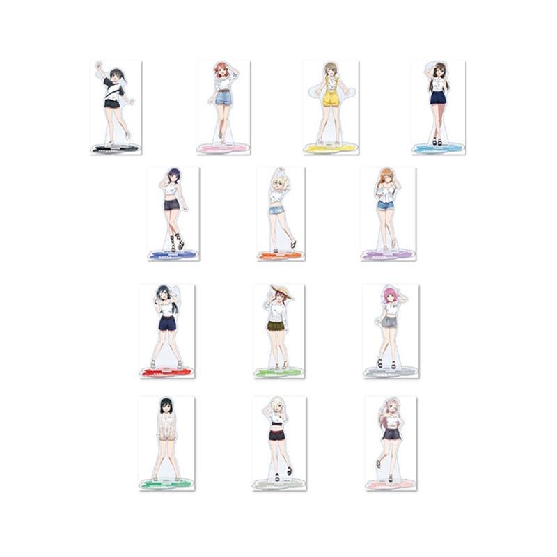 Love Live! Nijigasaki Academy School Idol Club Movic Acrylic Stand (September, 2024 Edition)