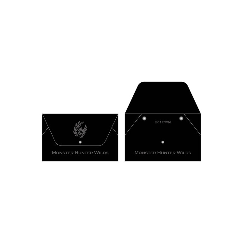 MONSTER HUNTER WILDS CAPCOM Card Case Expedition Team Emblem