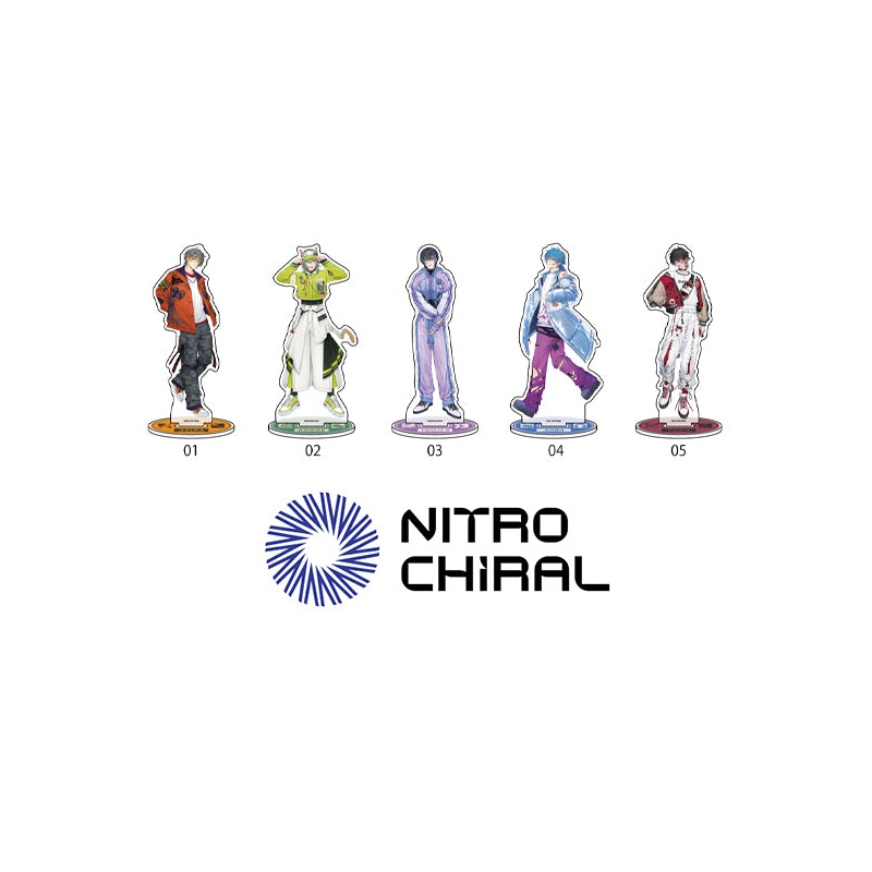 NITRO CHiRAL A3 Acrylic Stand (Original Illustration)