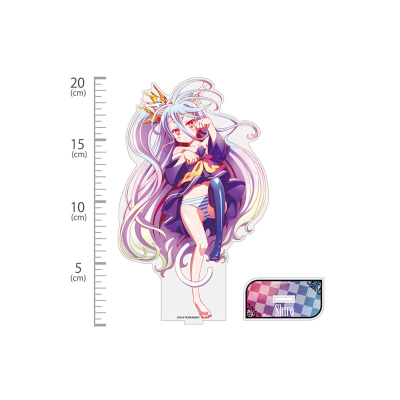 No Game No Life Cospa Shiro Nekomimi Ver. Acrylic Stand (Large)