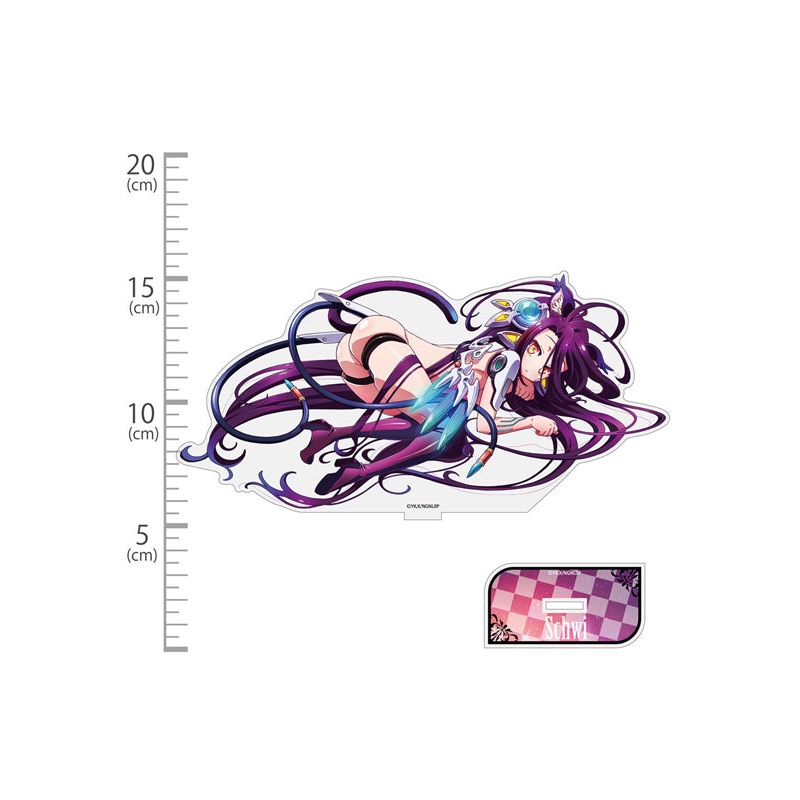 No Game No Life: Zero Cospa Schwi Nekomimi Ver. Acrylic Stand (Large)