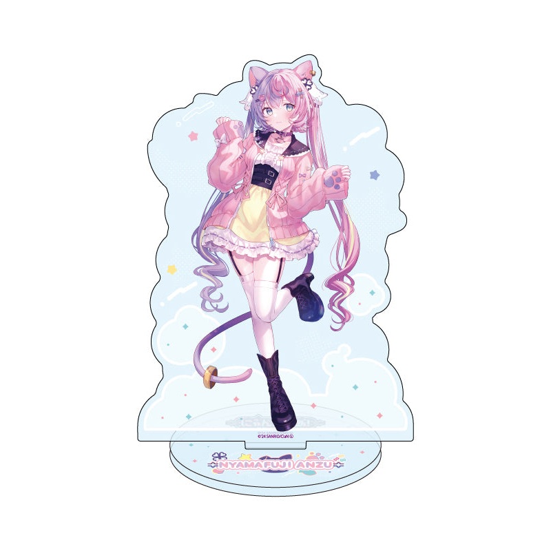 Nyantasia! A3 Acrylic Stand 04 Nyamafuji Anzu 2024 Birthday Ver. (Official Illustration)