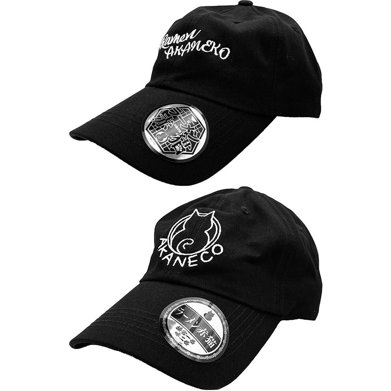 Ramen Akaneko 16 directions Ramen Akaneko Cap (Black/Navy)