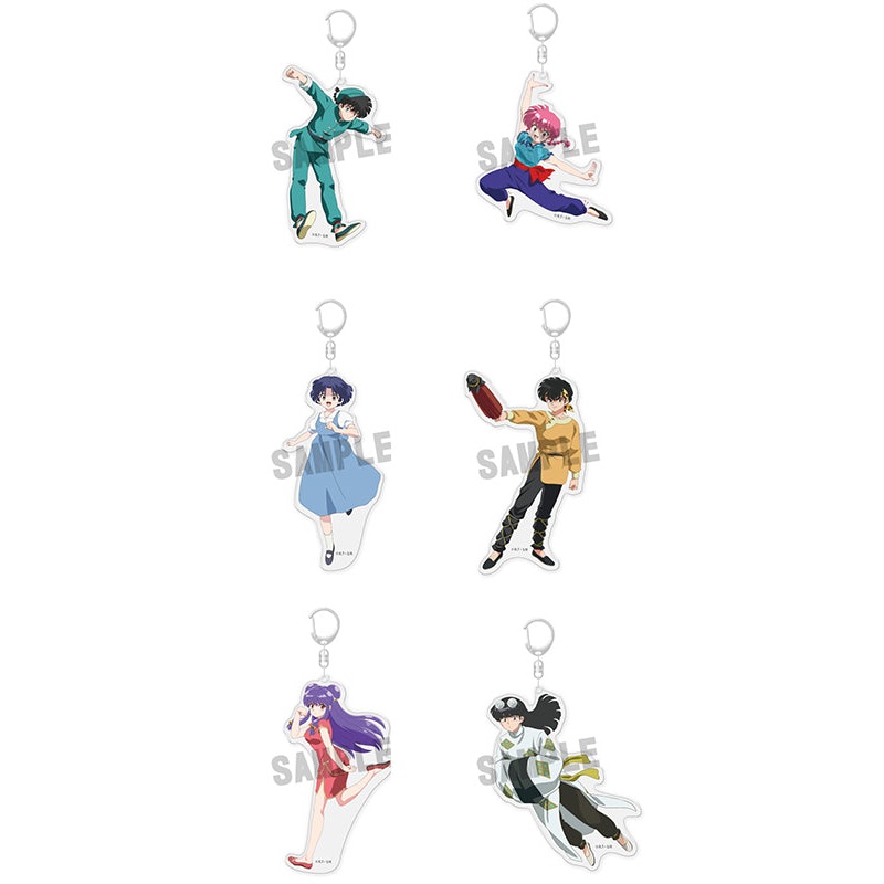 Ranma 1/2 ANICRAFT Big Acrylic Key Chain