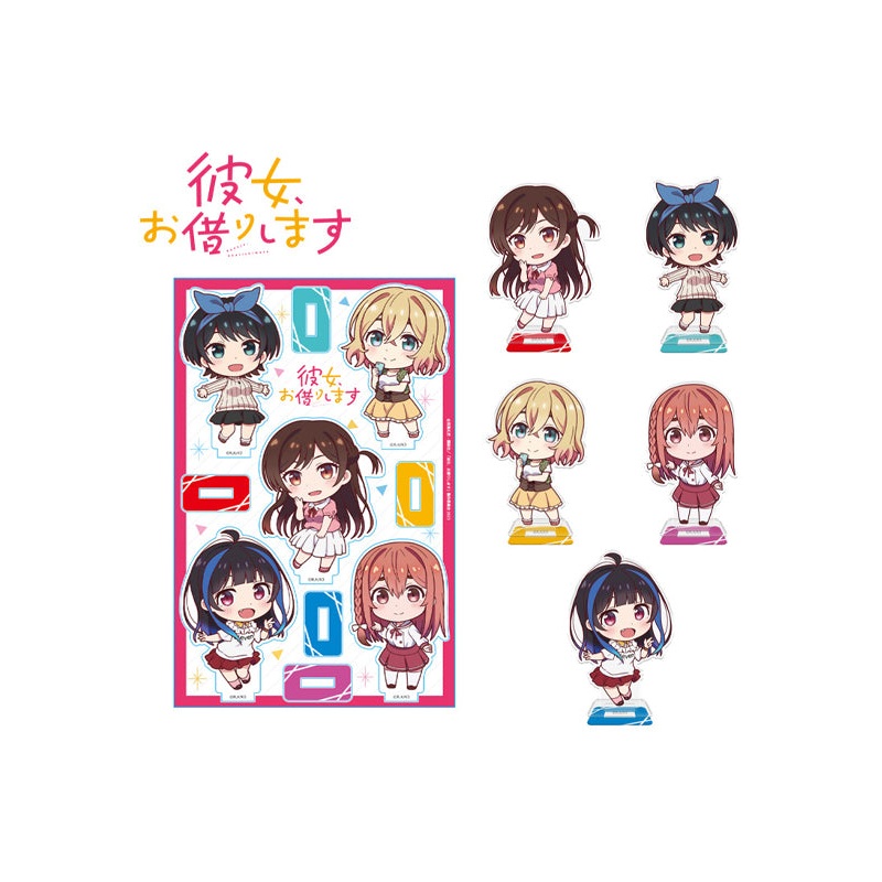 Rent-A-Girlfriend azumaker Acrylic Chara Stand Deformed Character