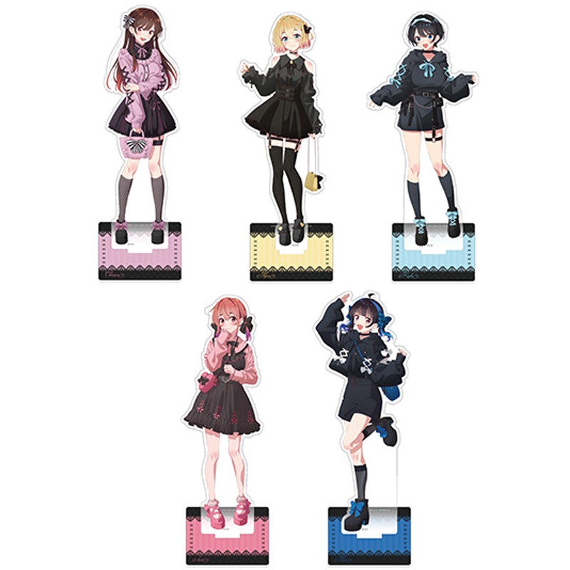 Rent-A-Girlfriend Curtain Tamashii Original Illustration Extra Large Acrylic Stand Gothic Style Date Costume