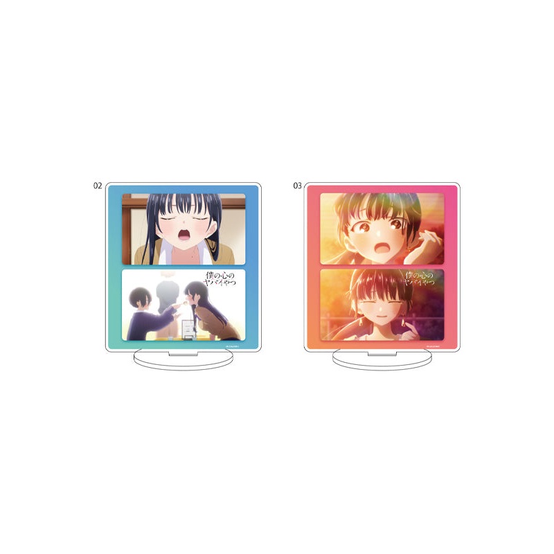 The Dangers in My Heart A3 Acrylic Stand (Scenes Illustration)
