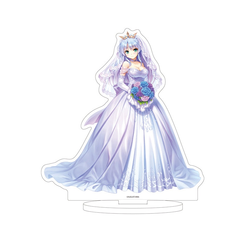 Yoake Mae yori Ruriiro na A3 Acrylic Stand 09 Feena Fam Earthlight Wedding Dress Ver. (Original Illustration)
