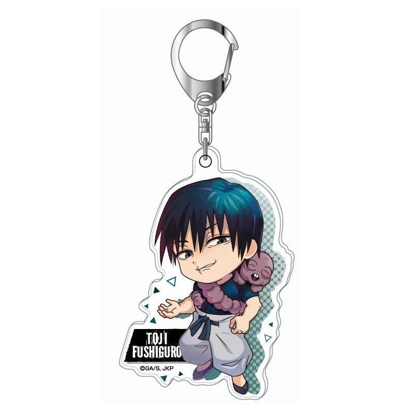 Jujutsu Kaisen Bandai Acrylic Key Chain Hidden Inventory / Premature Death Yurusuta 04 Fushiguro Toji AK