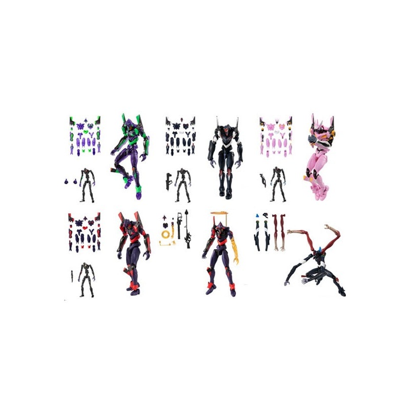 Rebuild of Evangelion Bandai EVA-FRAME: 04(Box of 10)