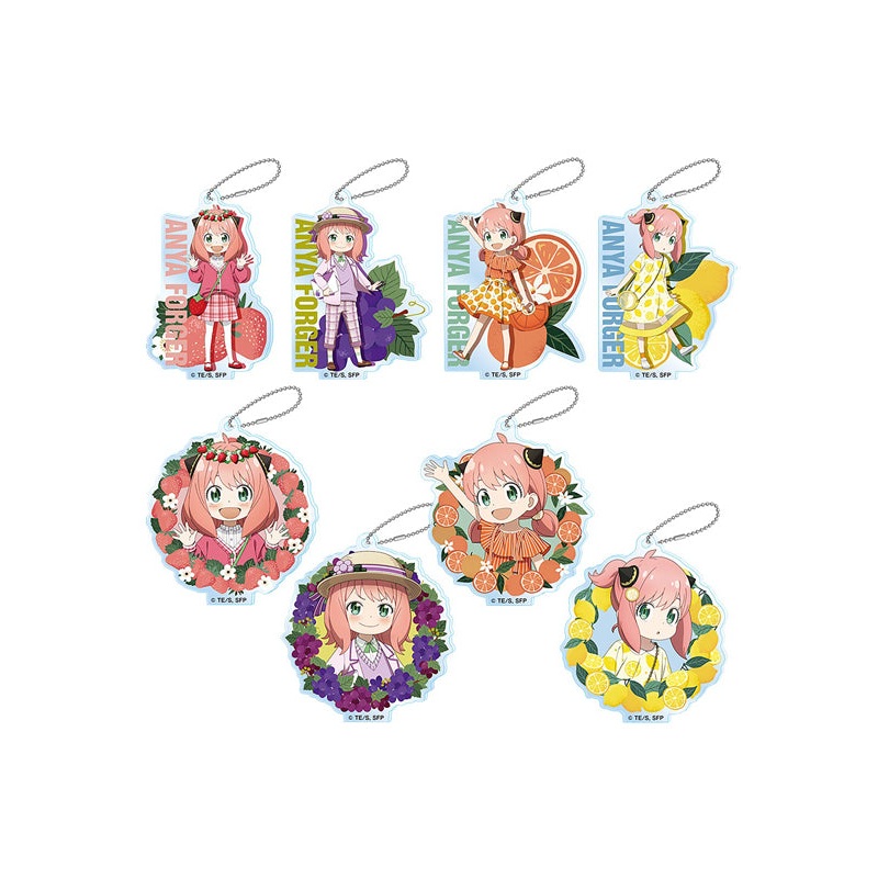 SPY x FAMILY Twinkle Acrylic Key Chain -Fruits- (1 Random)