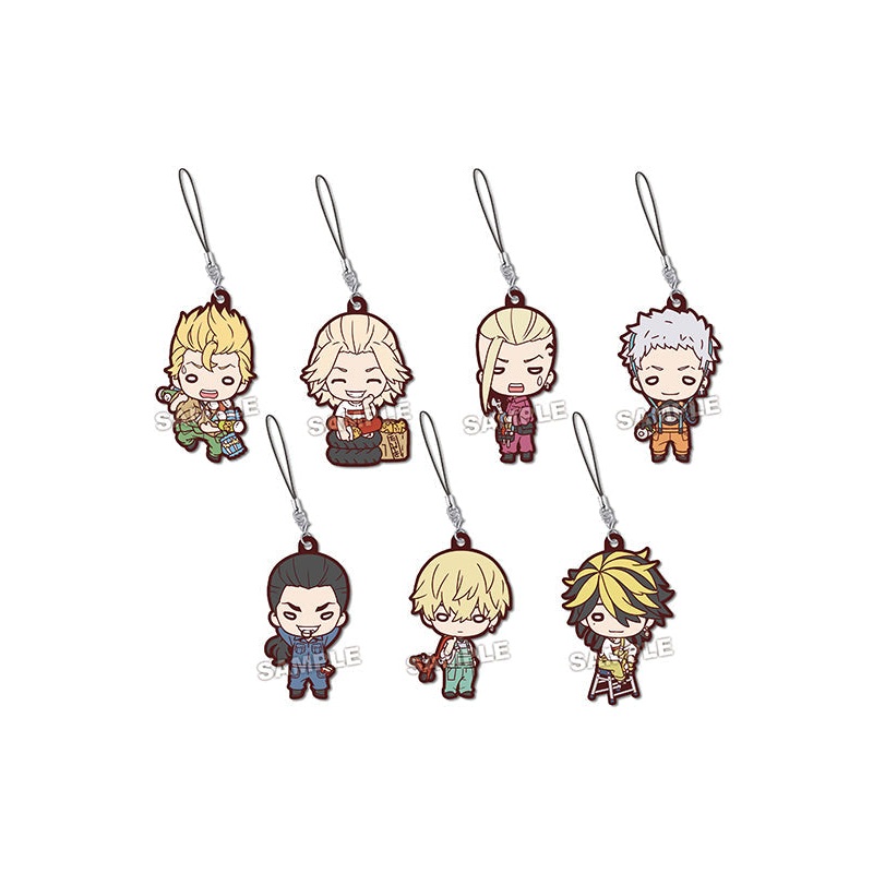 Tokyo Revengers Takaratomy Arts Nitotan Motorcycle Maintenance Rubber Mascot (Box of 7)