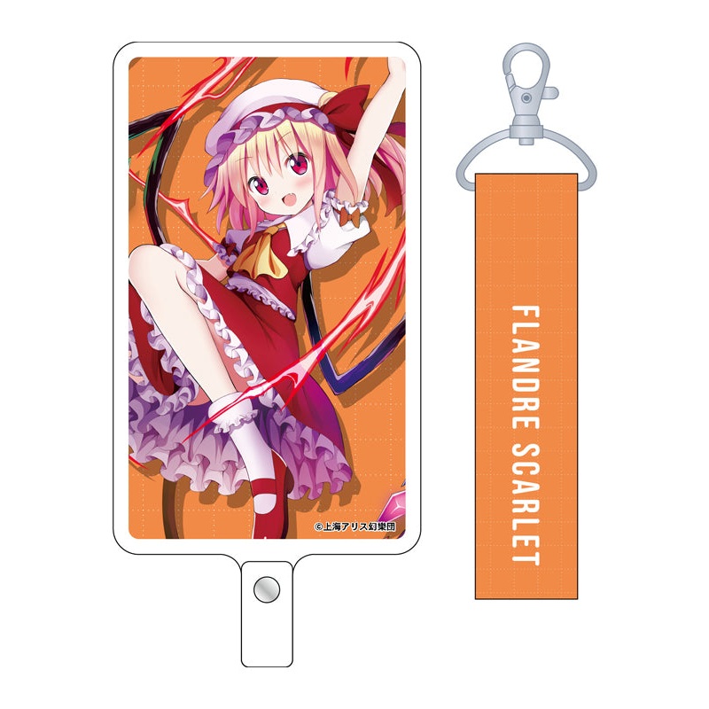 Touhou Project Movic Phone Tab & Strap Set Flandre Scarlet