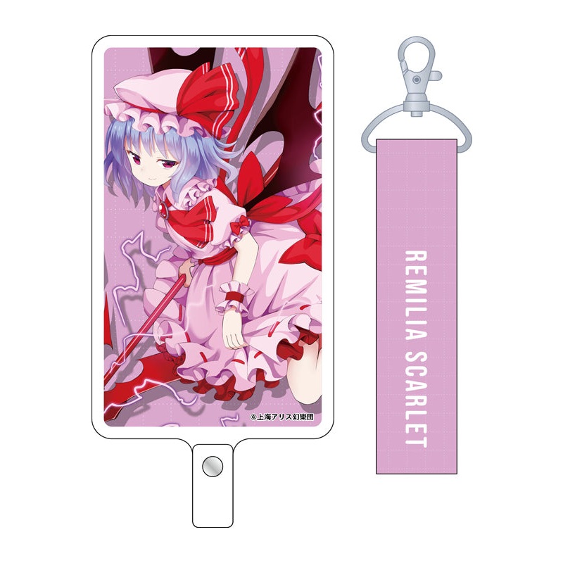 Touhou Project Movic Phone Tab & Strap Set Remilia Scarlet