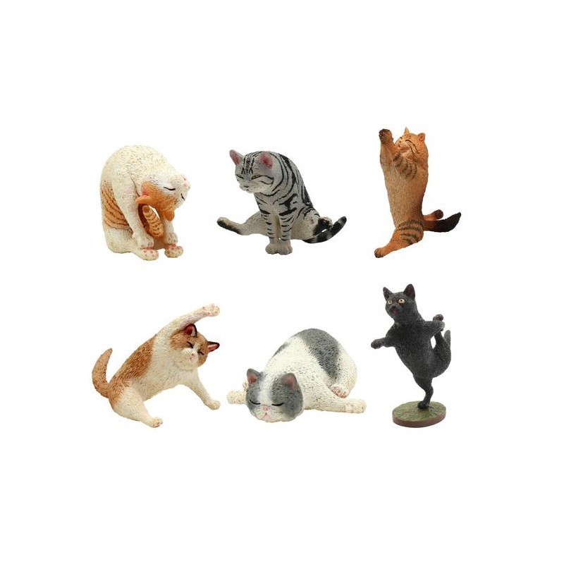 ANIMAL LIFE UNION CREATIVE Yoga Cat (Box of 8 Blind Box)