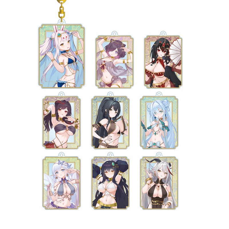 Azur Lane armabianca Original Illustration Dancer Ver. Trading Acrylic Key Chain(1 Random)