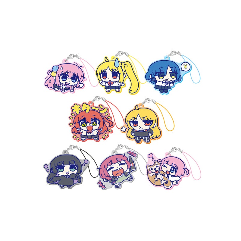 Bocchi the Rock! Caravan Trading Rubber Strap
