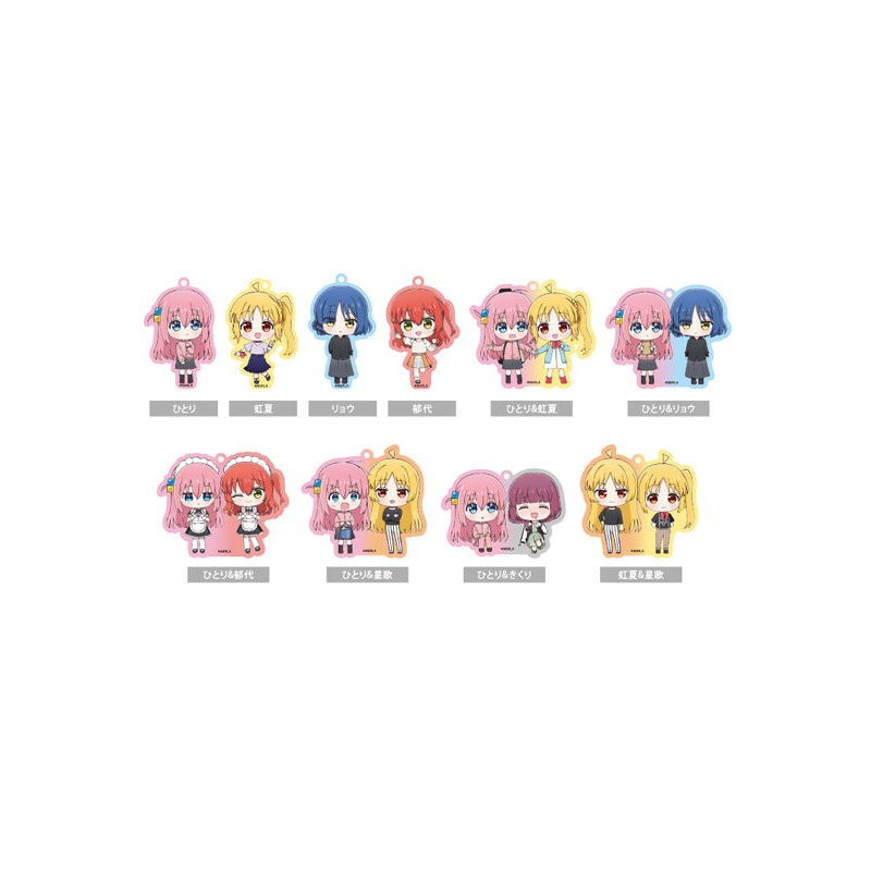 Bocchi the Rock! TAPIOCA Waiwai Acrylic Key Chain (1 Random)