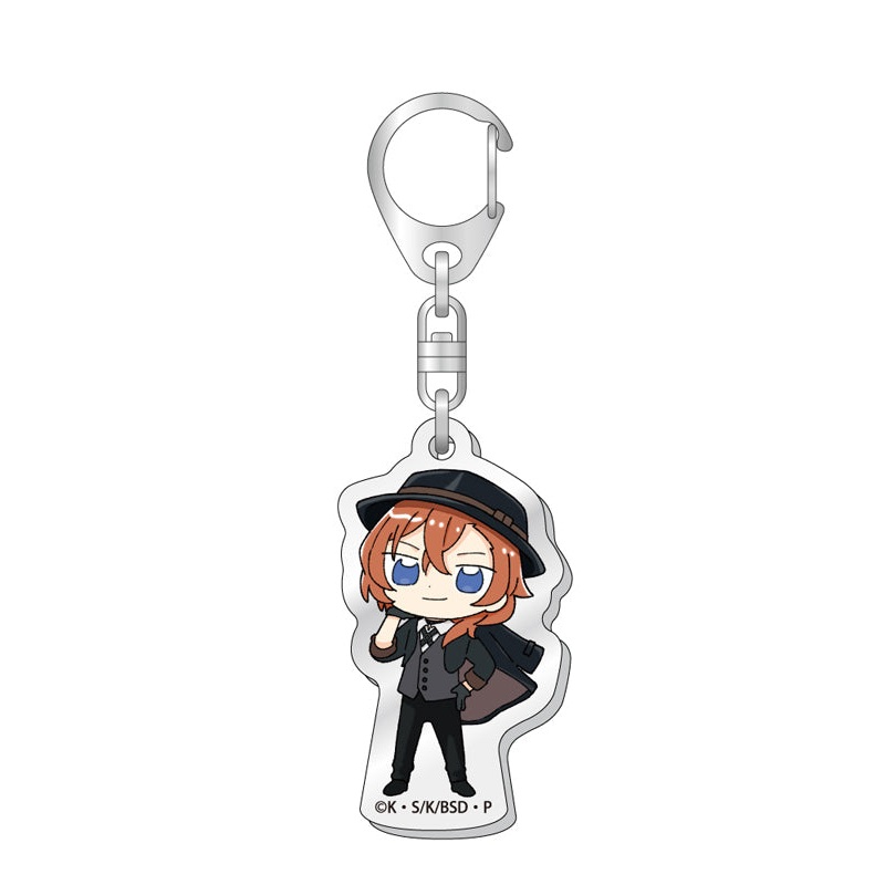 Bungo Stray Dogs Caravan Acrylic Key Chain Nakahara Chuya Hun!