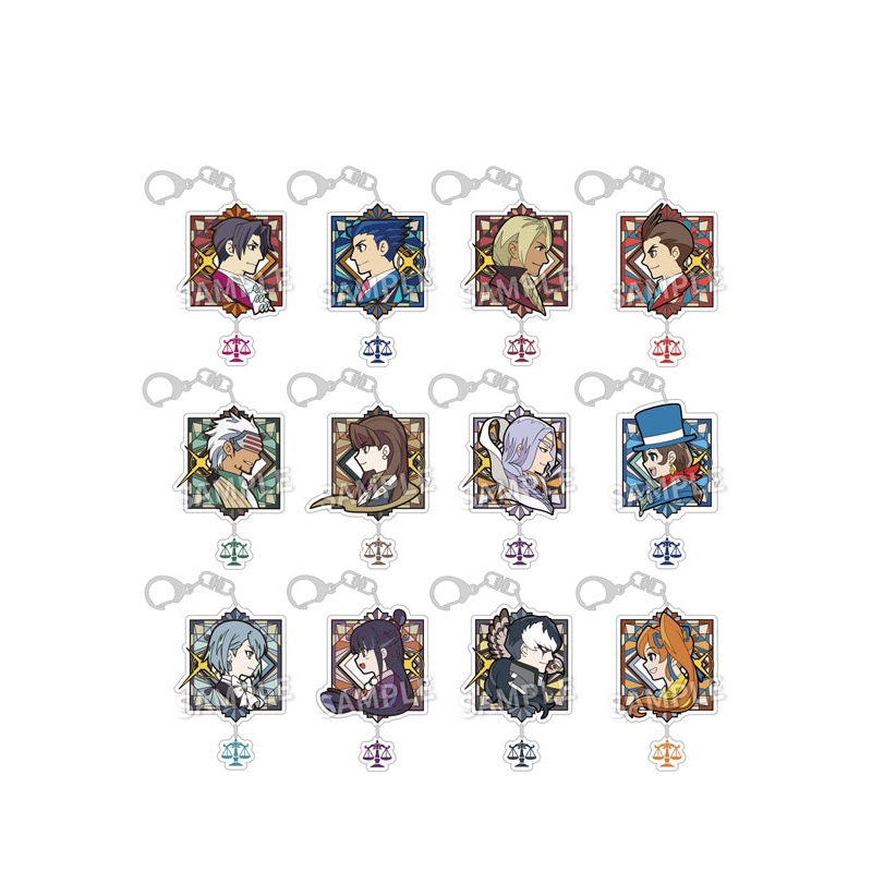 Ace Attorney FANTHFUL Series FP008PWAA2024 Acrylic Key Chain (Blind Box)