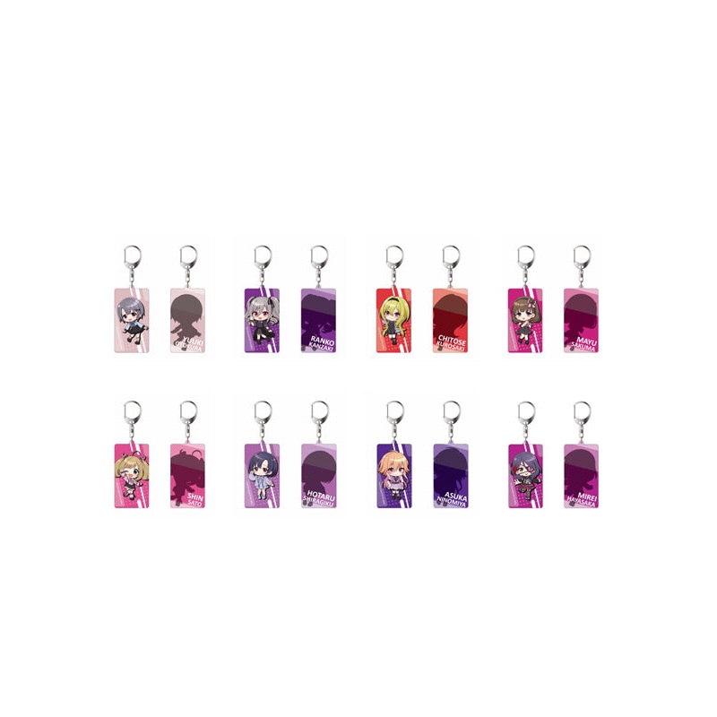 The Idolmaster Cinderella Girls Contents Seed Double-sided Key Chain Subculture Fashion Deformed Ver.