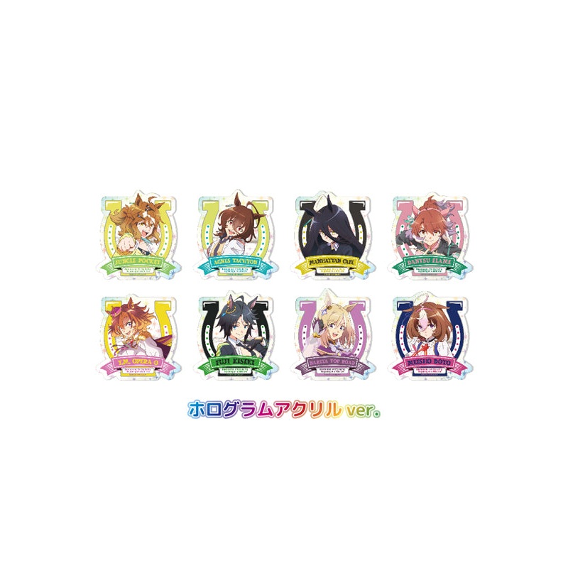 Uma Musume Pretty Derby: Beginning of a New Era Shimizu Sangyo Acrylic Badge