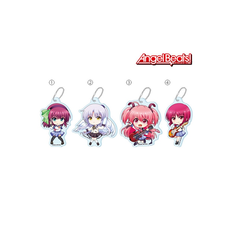 Angel Beats! Seasonal-Plants Puchichoko Mini Acrylic Key Chain